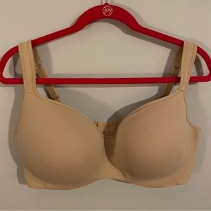 Cacique Tan Lightly Lined Balconette Bra